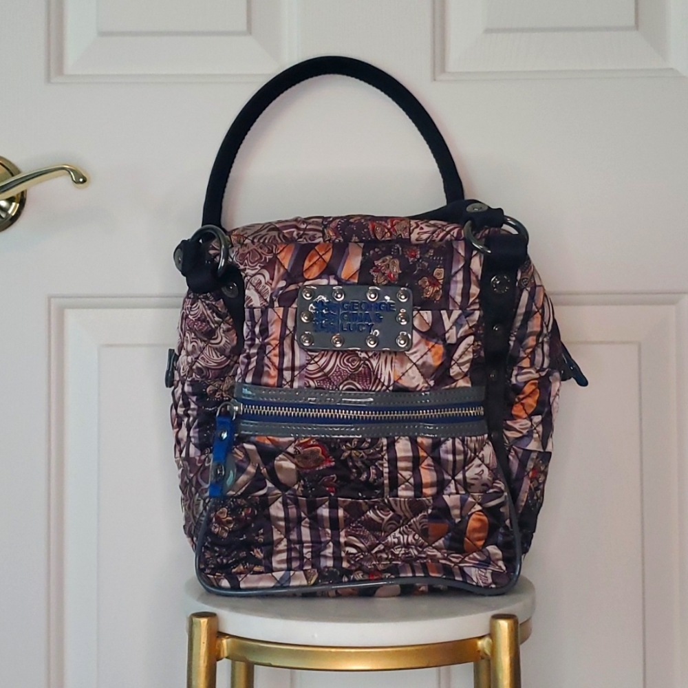 Quilted Silk George Gina & Lucy bag